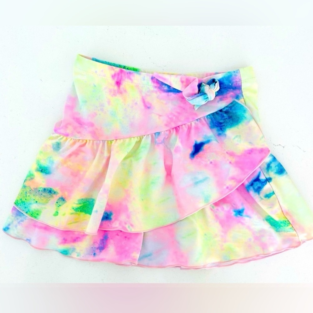 Shade critters tie dye swim skirt